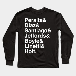 B99 Characters (White) Long Sleeve T-Shirt